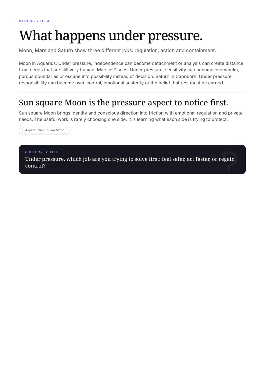 Maya stress page